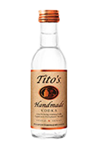 Titos Handmade Vodka — Spirits