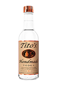 Titos Handmade Vodka — Spirits