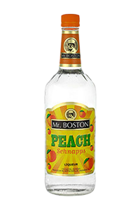 Mr Boston Peach Schnapps — Spirits