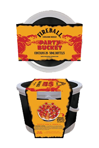 Fireball Cinnamon Whky Party Bucket — Spirits