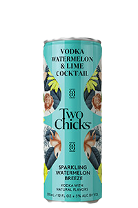 Two Chicks Vodka Watermelon  Lime Cocktail — Mixers & Accessories
